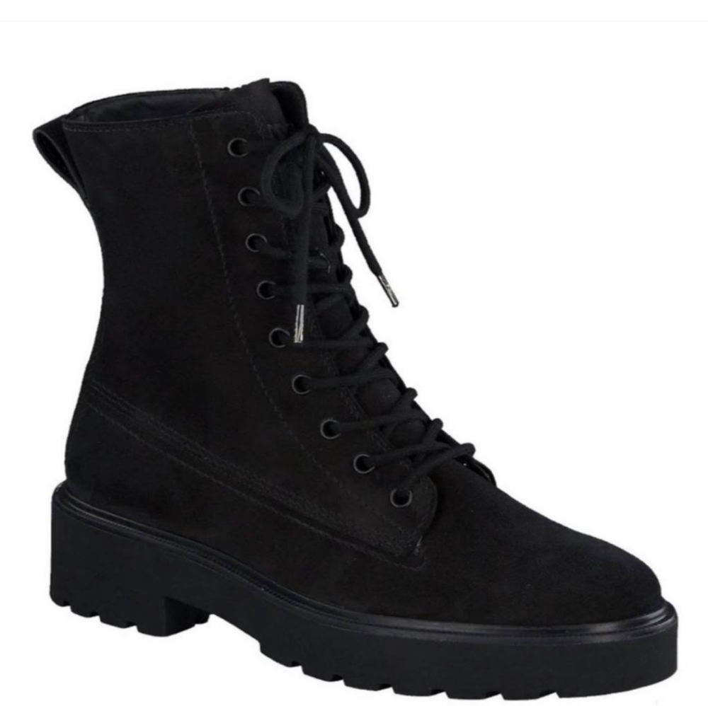 NEW Paul Green Jackson Lug Boot- Black  size 7.5